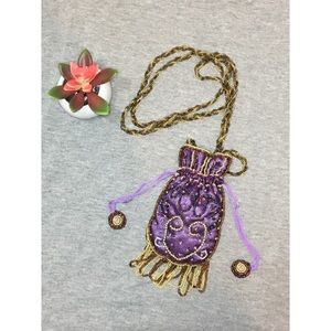 Crossbody Beaded Mini Purse